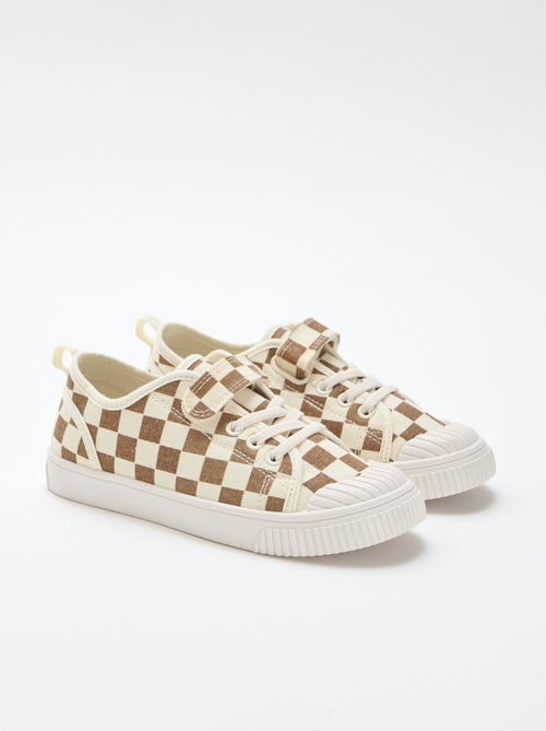 Zapatillas de lona con cierre adherente - Kiabi