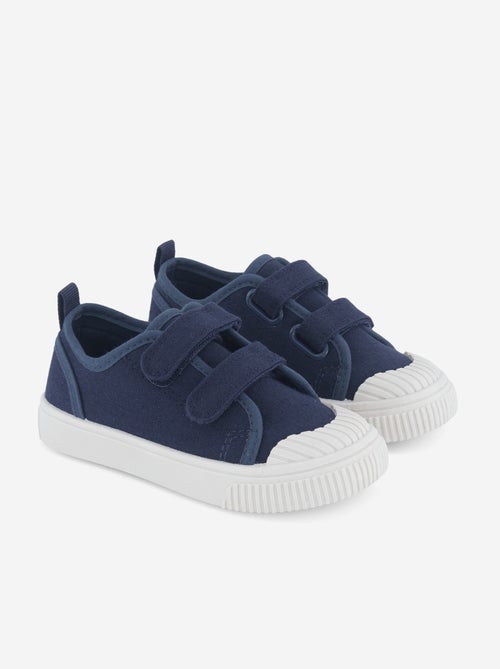 Zapatillas de lona con cierre autoadherente - Kiabi Zapatillas de lona con cierre autoadherente - Kiabi