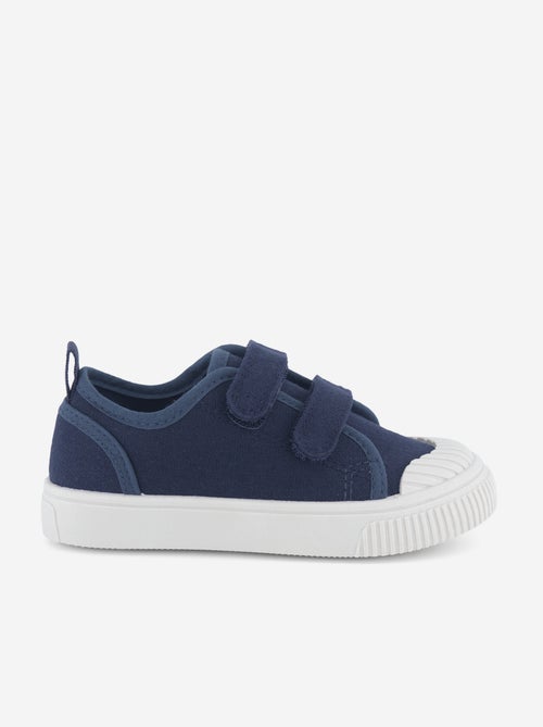 Zapatillas de lona con cierre autoadherente - Kiabi Zapatillas de lona con cierre autoadherente - Kiabi