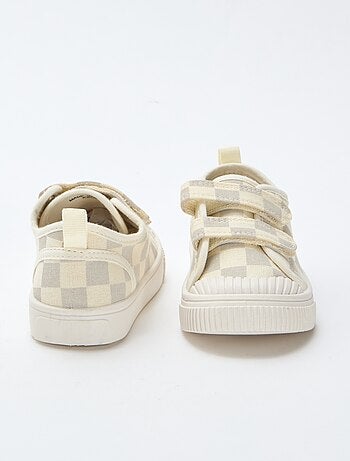 Zapatillas de lona con estampado de damas