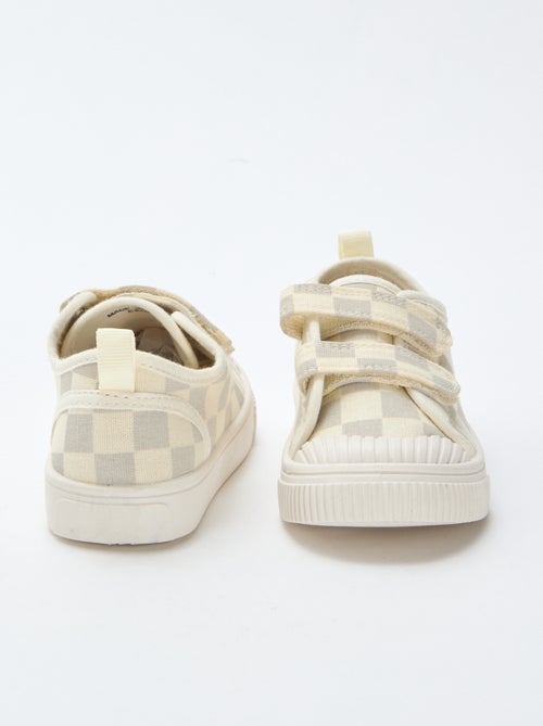 Zapatillas de lona con estampado de damas - Kiabi