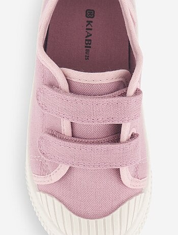 Zapatillas de lona con estampado de damas
