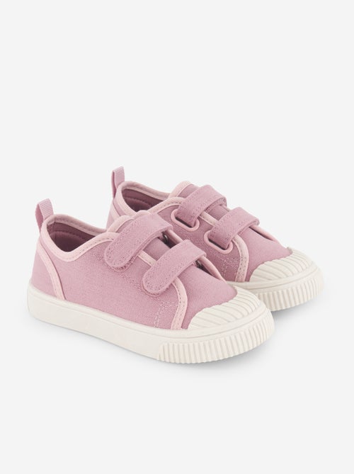 Zapatillas de lona con estampado de damas - Kiabi