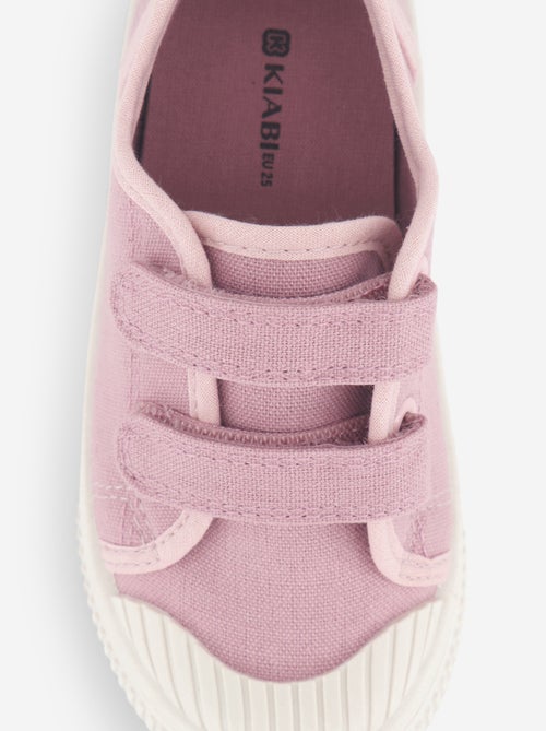 Zapatillas de lona con estampado de damas - Kiabi
