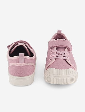 Zapatillas de lona con estampado de damas