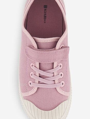 Zapatillas de lona con estampado de damas