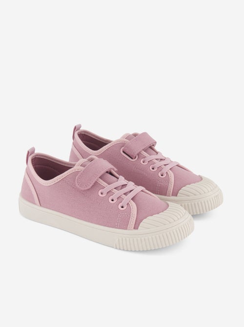 Zapatillas de lona con estampado de damas - Kiabi
