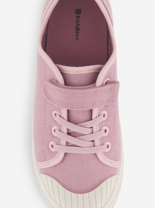 Zapatillas de lona con estampado de damas - Kiabi