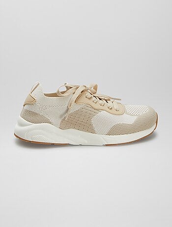 Zapatillas de malla bicolor