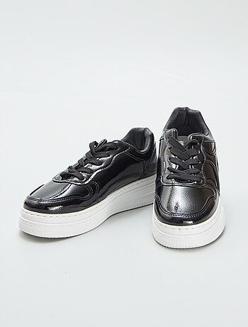 Zapatillas de malla bicolor