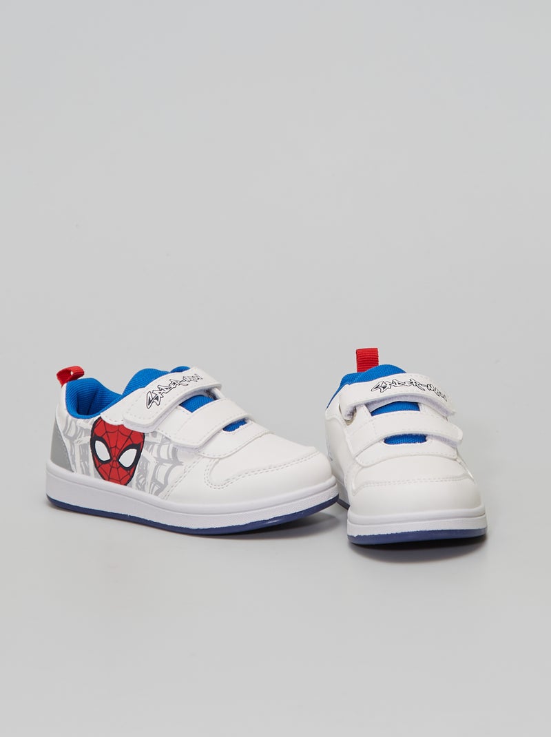Zapatillas de material sintético 'Spider-Man' BLANCO - Kiabi