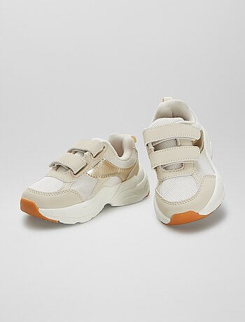 Zapatillas de material sintético y malla