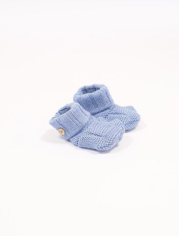 Botas de lana mezclada