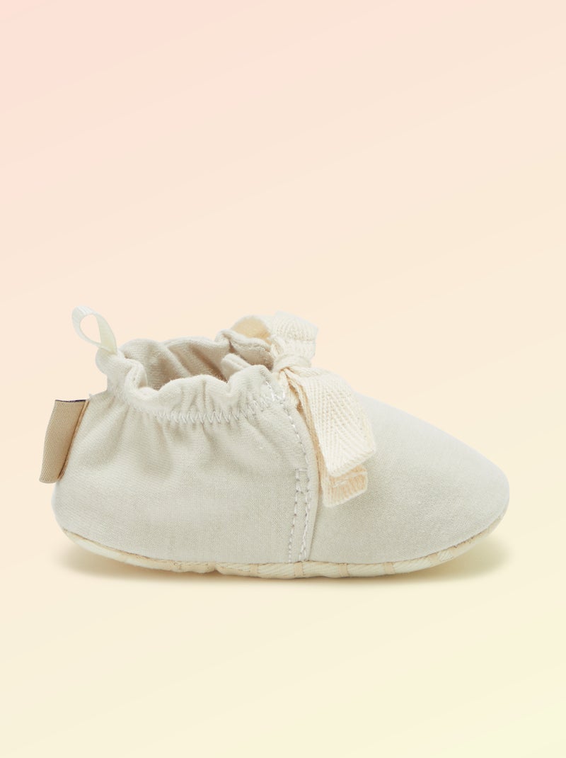 Zapatillas de motricidad 1 'darse la vuelta' - Kitchoun Beige - Kiabi