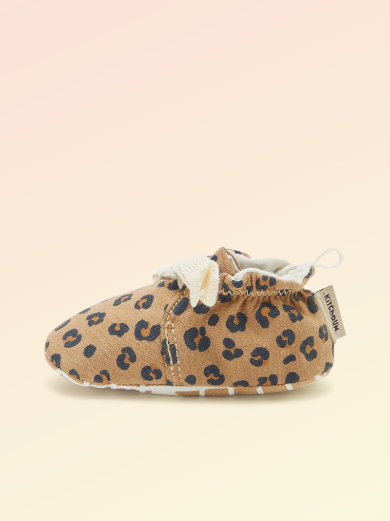 Zapatillas de motricidad 1 'darse la vuelta' - Kitchoun Marron - Kiabi