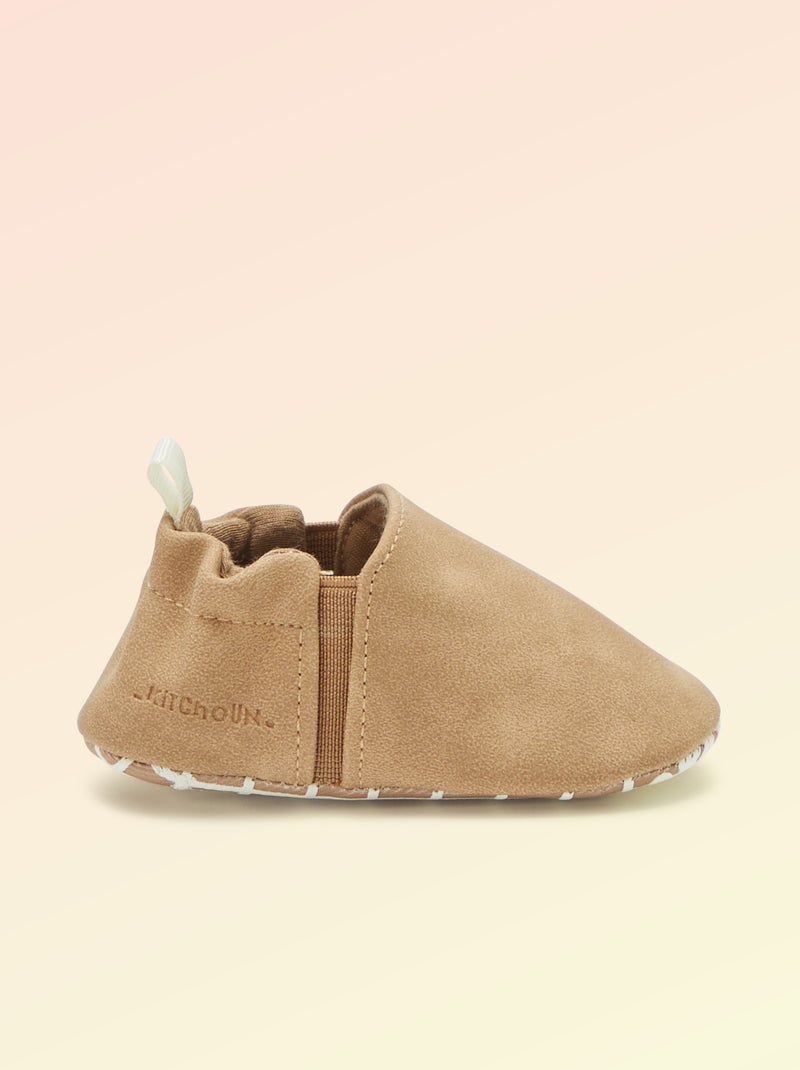 Zapatillas de motricidad 1 'darse la vuelta' - Kitchoun Marron - Kiabi