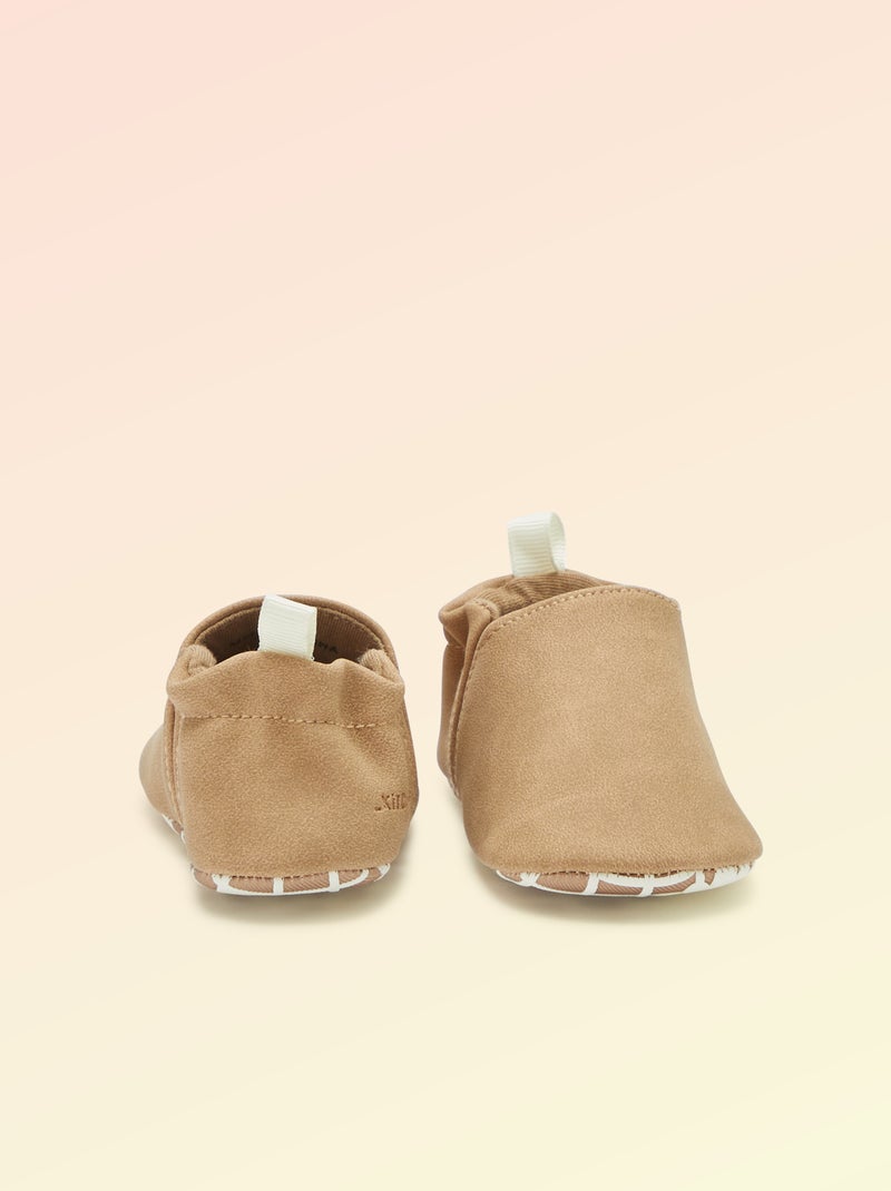 Zapatillas de motricidad 1 'darse la vuelta' - Kitchoun Marron - Kiabi