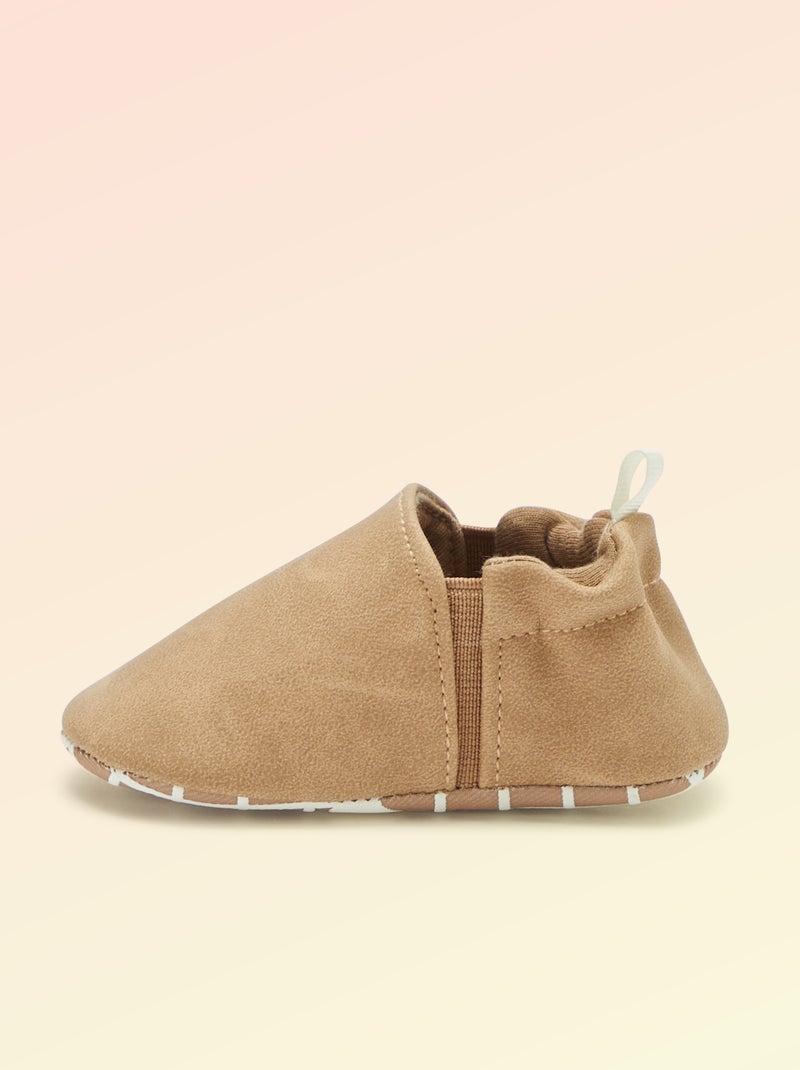Zapatillas de motricidad 1 'darse la vuelta' - Kitchoun Marron - Kiabi