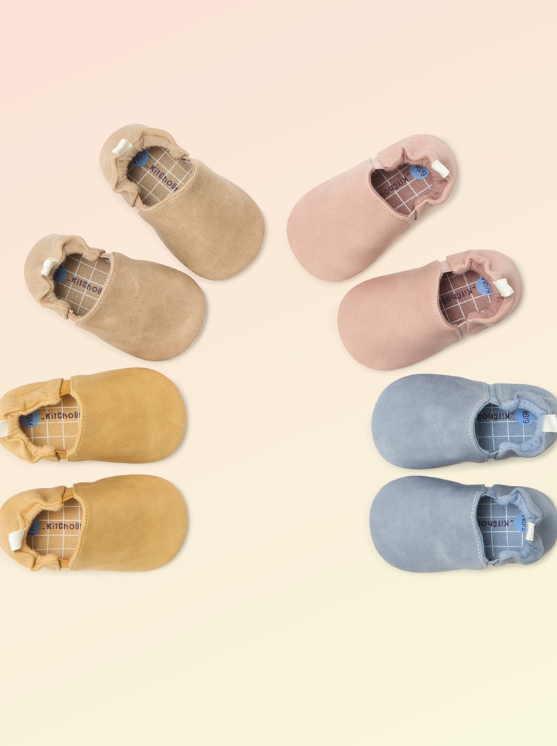 Zapatillas de motricidad 1 'darse la vuelta' - Kitchoun Marron - Kiabi