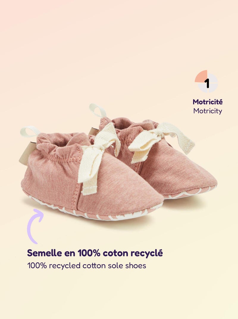 Zapatillas de motricidad 1 'darse la vuelta' - Kitchoun Rosa - Kiabi