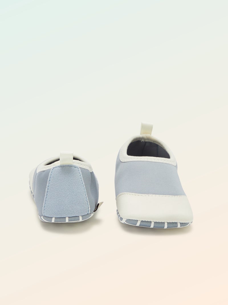 Zapatillas de motricidad 2 'a gatas' - Kitchoun azul - Kiabi