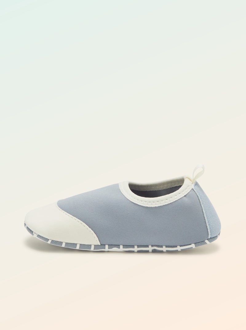 Zapatillas de motricidad 2 'a gatas' - Kitchoun azul - Kiabi