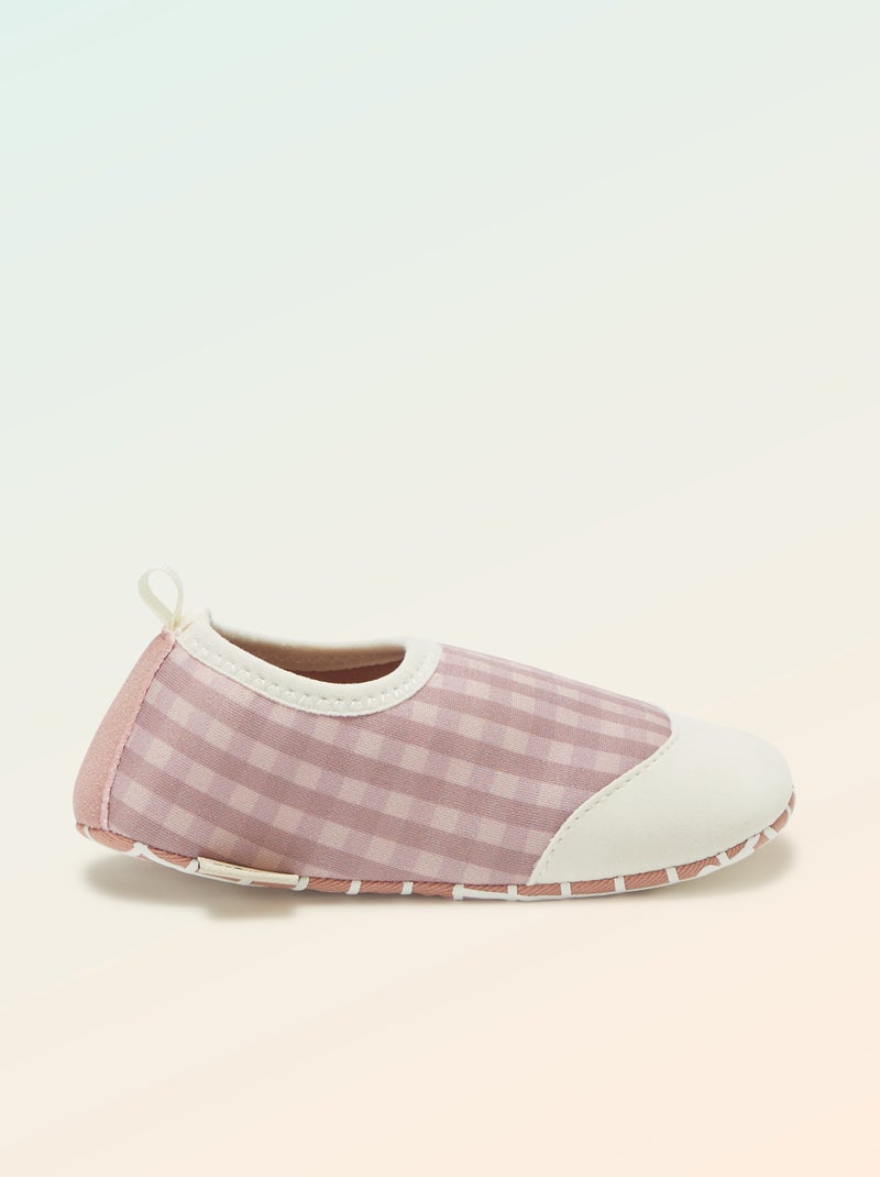 Zapatillas de motricidad 2 'a gatas' - Kitchoun Rosa - Kiabi