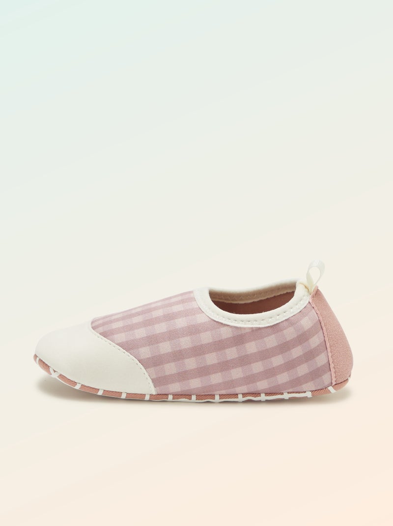 Zapatillas de motricidad 2 'a gatas' - Kitchoun Rosa - Kiabi