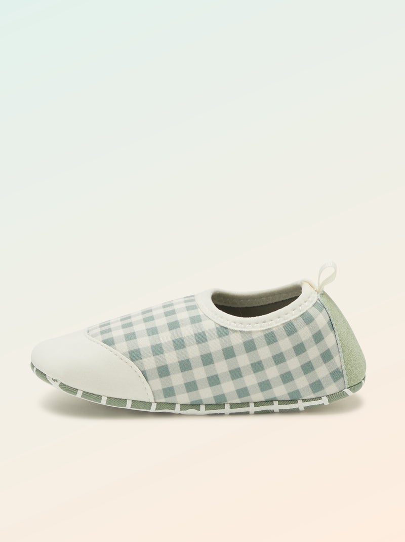 Zapatillas de motricidad 2 'a gatas' - Kitchoun Verde - Kiabi