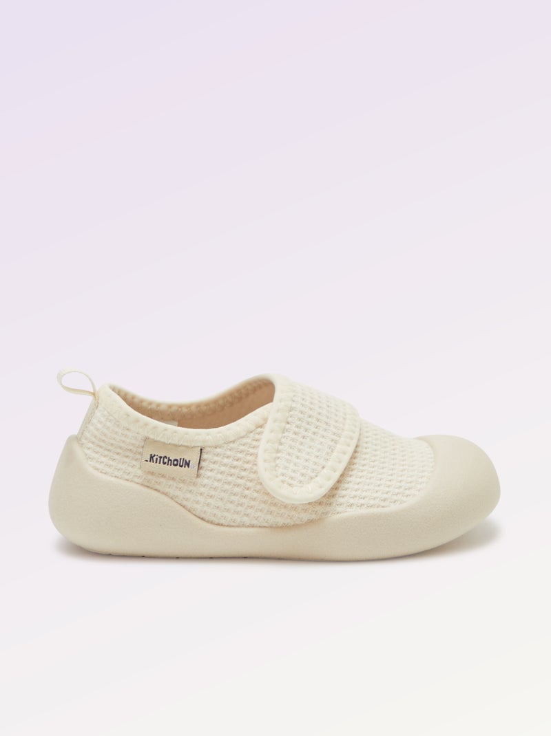 Zapatillas de motricidad 3 'Primeros pasos' - Kitchoun Beige - Kiabi