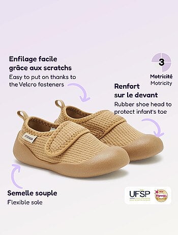 Zapatillas de motricidad 3 'Primeros pasos' - Kitchoun