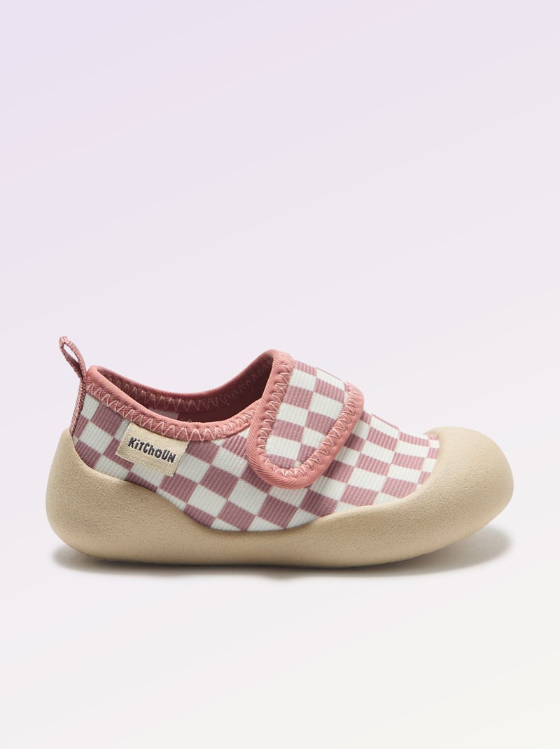 Zapatillas de motricidad 3 'primeros pasos' - Kitchoun Rosa - Kiabi