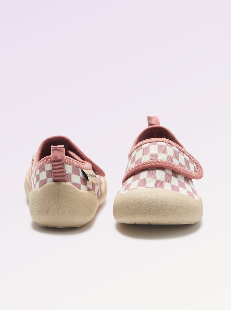 Zapatillas de motricidad 3 'primeros pasos' - Kitchoun Rosa - Kiabi