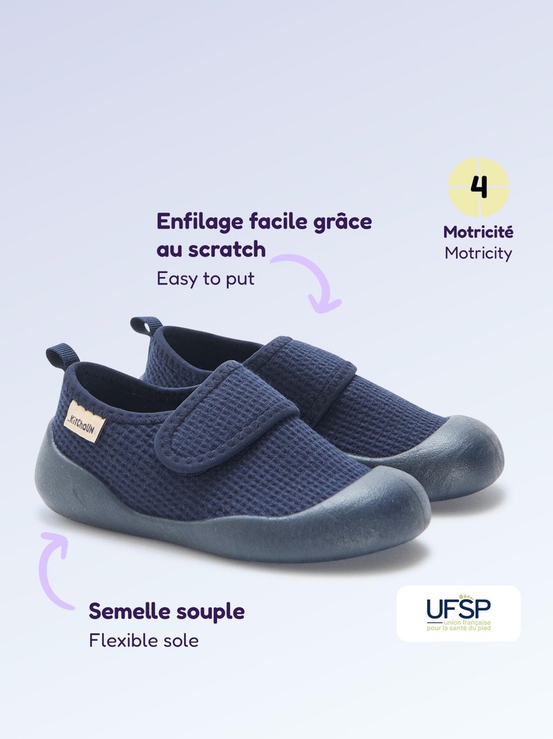 Zapatillas de motricidad 4 'para caminar' - Kitchoun Azul - Kiabi
