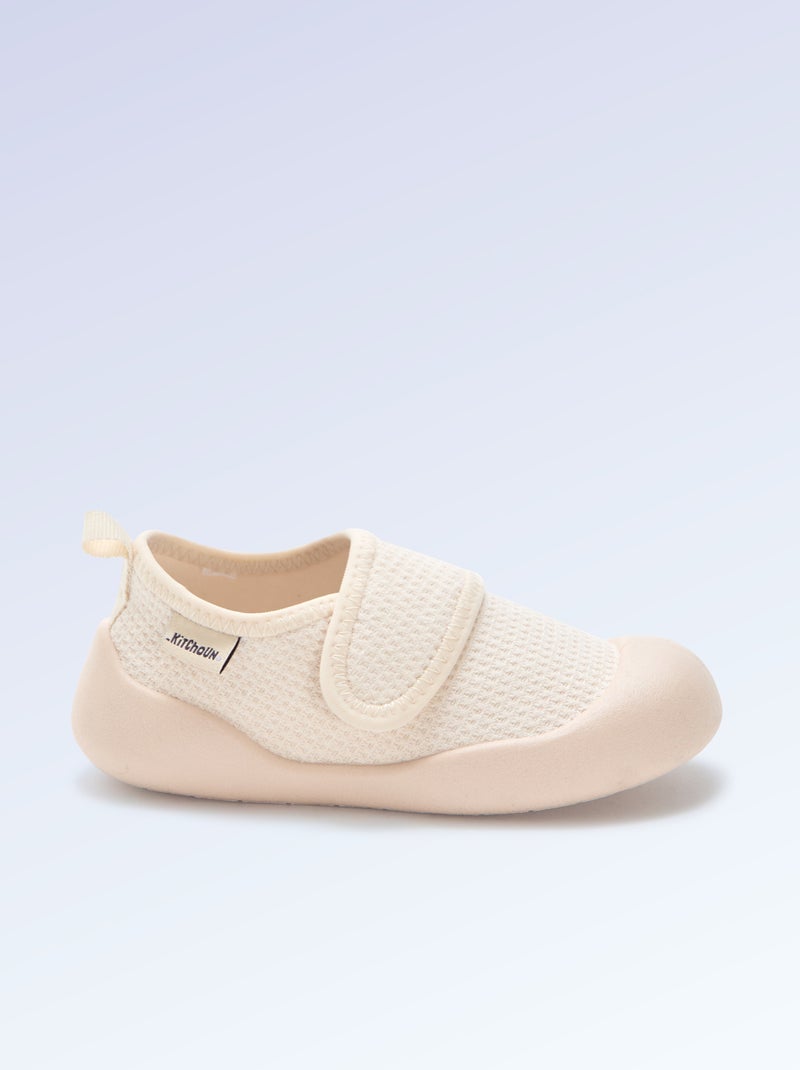 Zapatillas de motricidad 4 'para caminar' - Kitchoun Beige - Kiabi