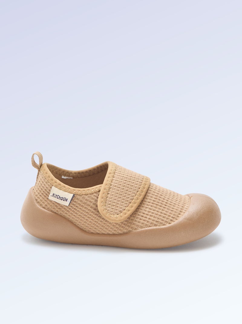 Zapatillas de motricidad 4 'para caminar' - Kitchoun Marron - Kiabi