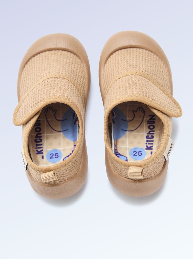 Zapatillas de motricidad 4 'para caminar' - Kitchoun Marron - Kiabi
