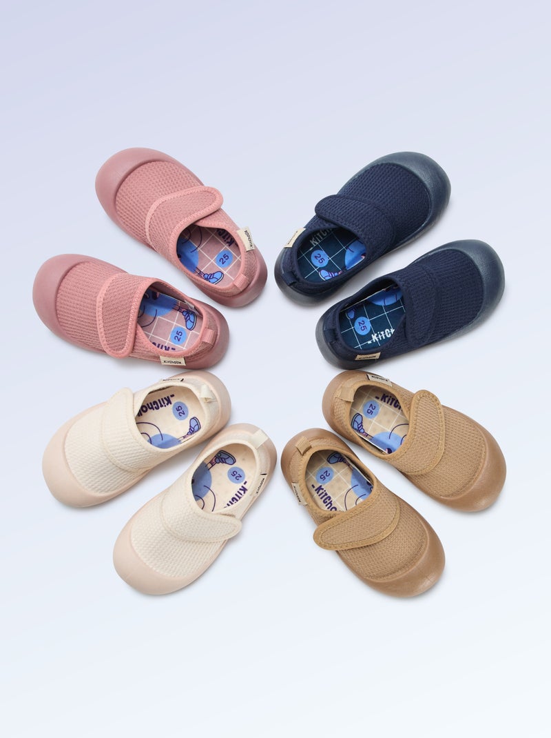 Zapatillas de motricidad 4 'para caminar' - Kitchoun Marron - Kiabi