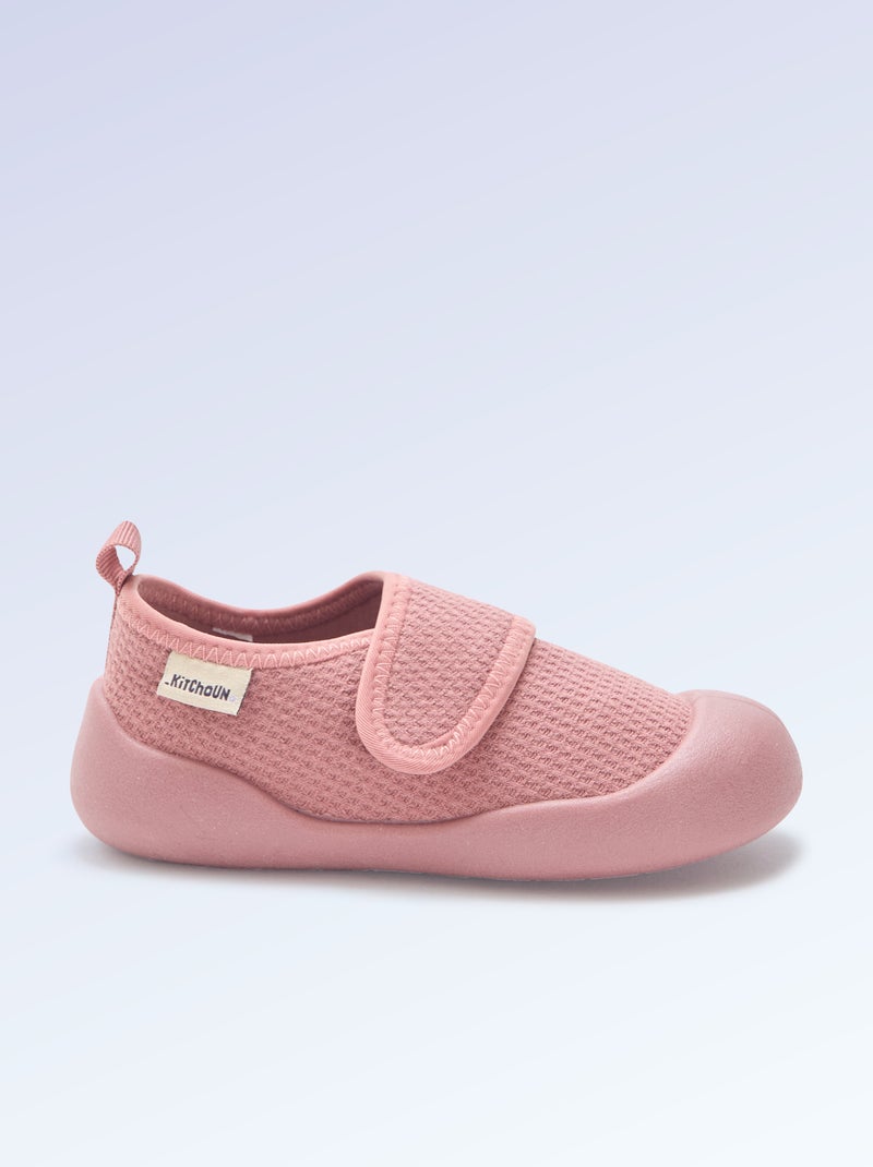 Zapatillas de motricidad 4 'para caminar' - Kitchoun Rosa - Kiabi