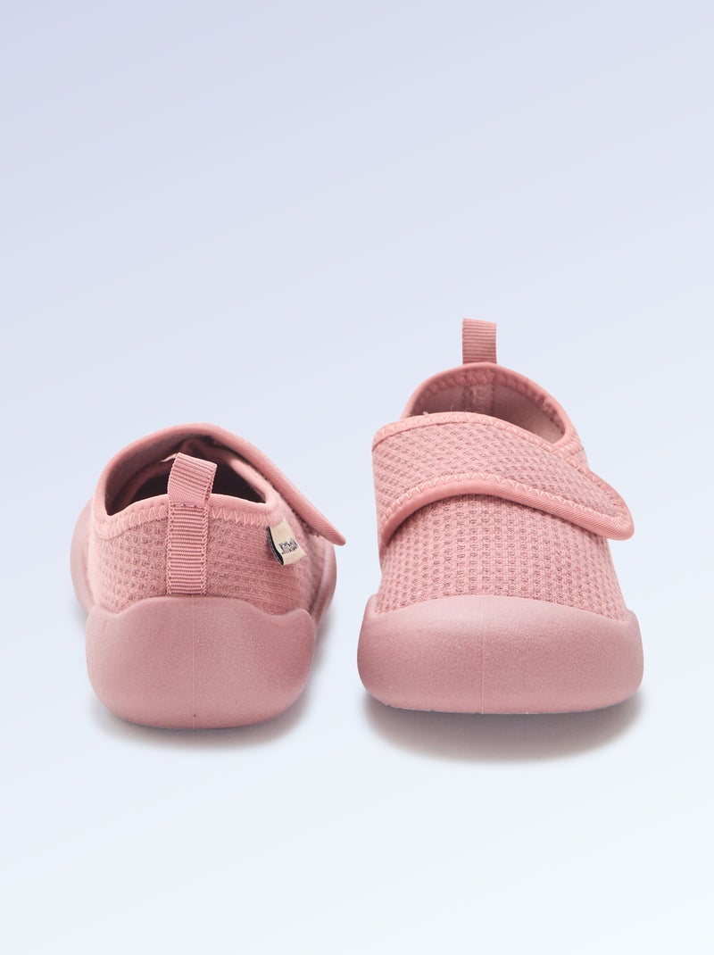 Zapatillas de motricidad 4 'para caminar' - Kitchoun Rosa - Kiabi