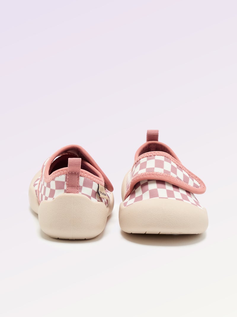 Zapatillas de motricidad 4 'para caminar' - Kitchoun Rosa - Kiabi