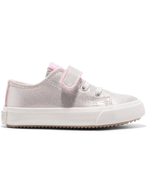 Zapatillas de mujer metalizadas - Kiabi
