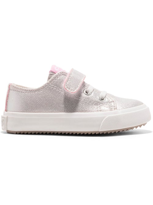 Zapatillas de mujer metalizadas - Kiabi