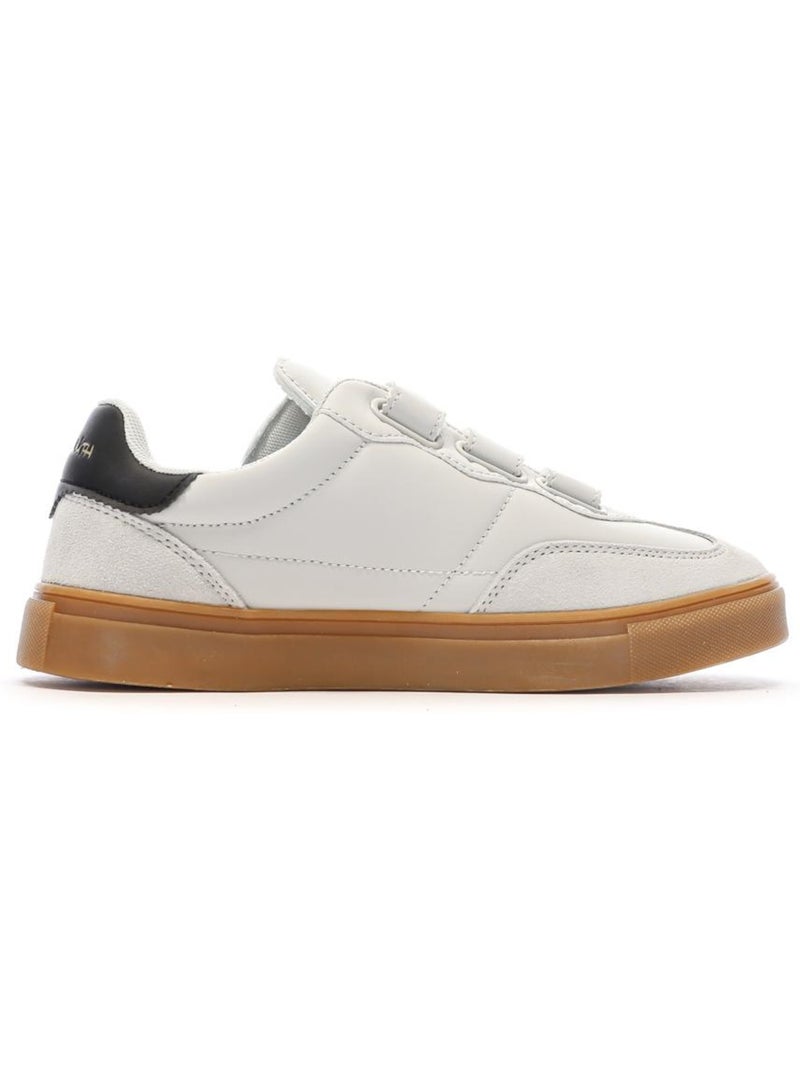Zapatillas de Mujer Teddy Smith Blanco Beige Negro - Kiabi