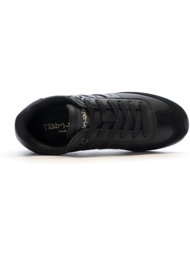 Zapatillas de Mujer Teddy Smith PU Negro - Kiabi