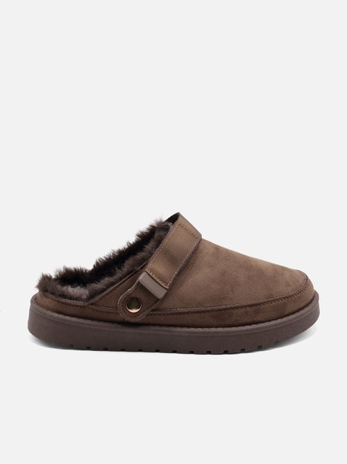 Zapatillas de pelo sintético - Kiabi