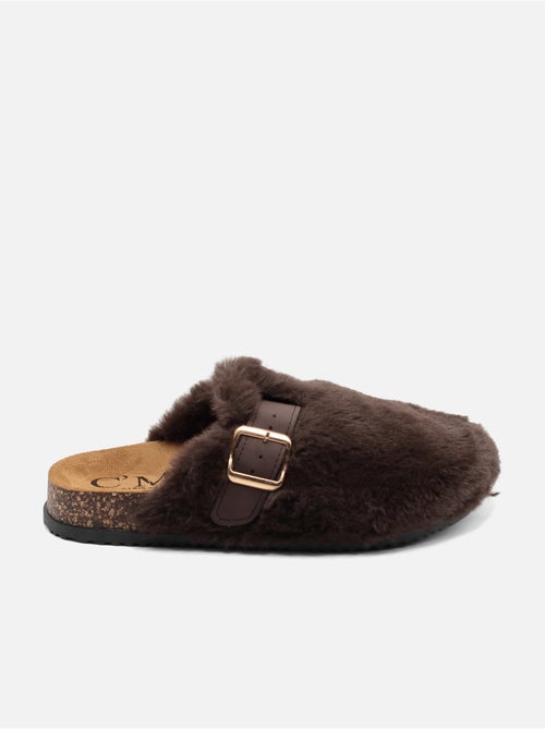Zapatillas de pelo sintético - Kiabi