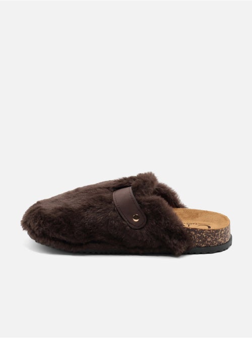 Zapatillas de pelo sintético - Kiabi