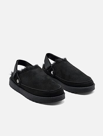 Zapatillas de pelo sintético
