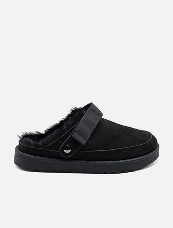 Zapatillas de pelo sintético